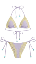 VIOLA BIKINI SET · Lavender Zest